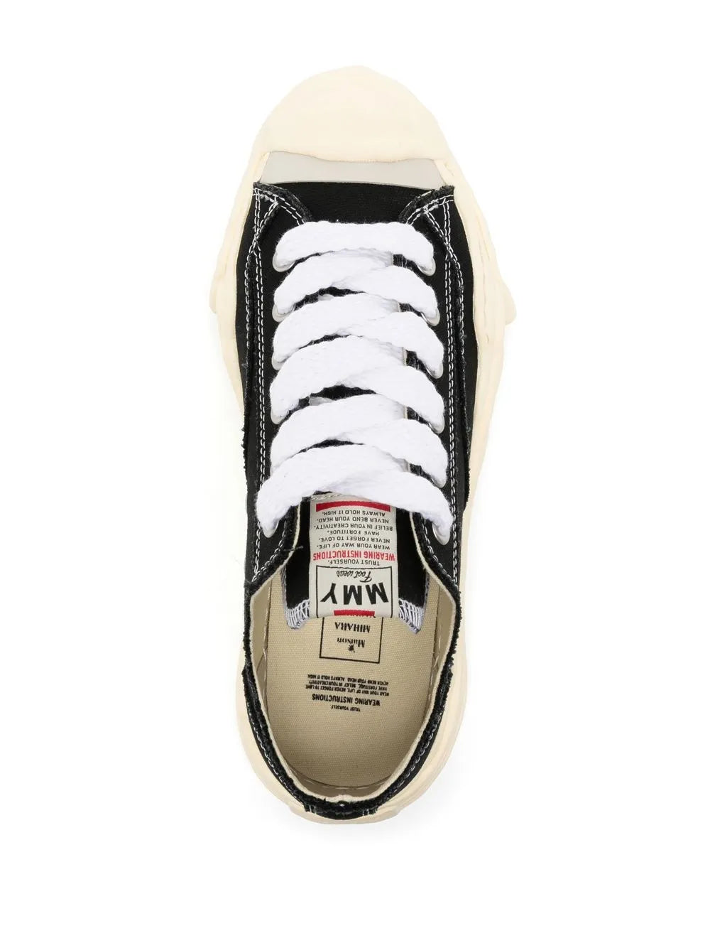 Maison Mihara Yasuhiro Lace-Up Low-Top Sneakers