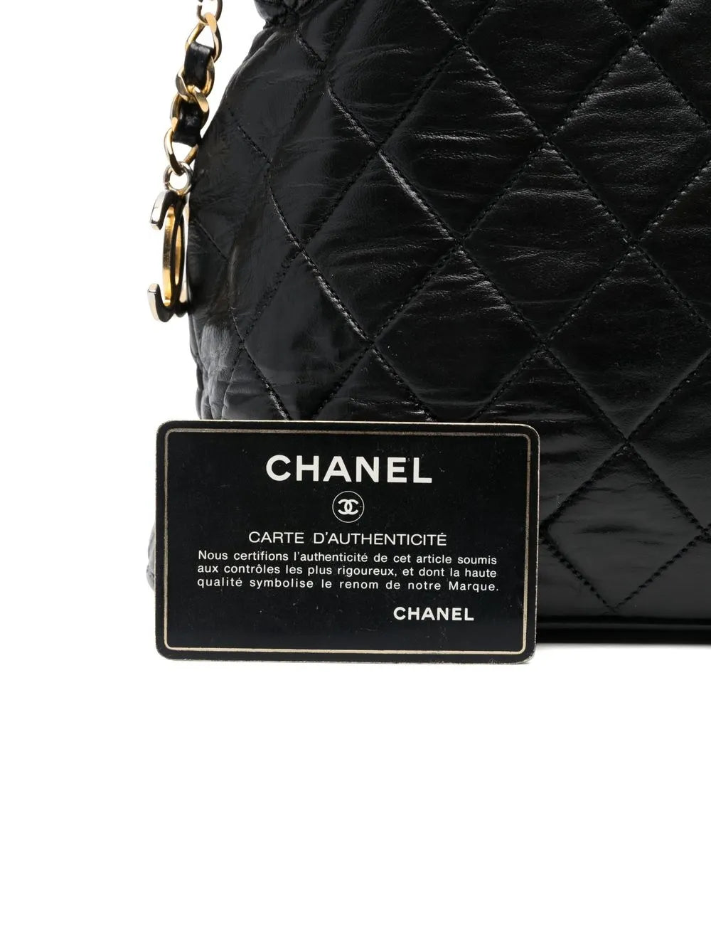 Pre-OwnedCHANEL Pre-Owned1989-1991 quilted shoulder bag