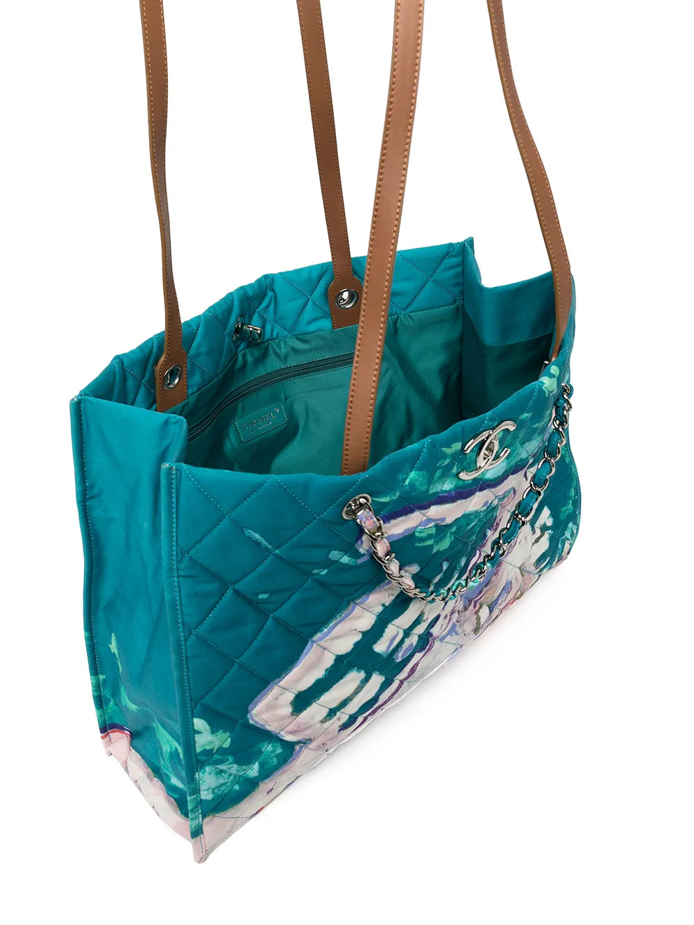 Pre-OwnedCHANEL Pre-Owned2011 Limited Edition Graffiti Watercolour tote bag