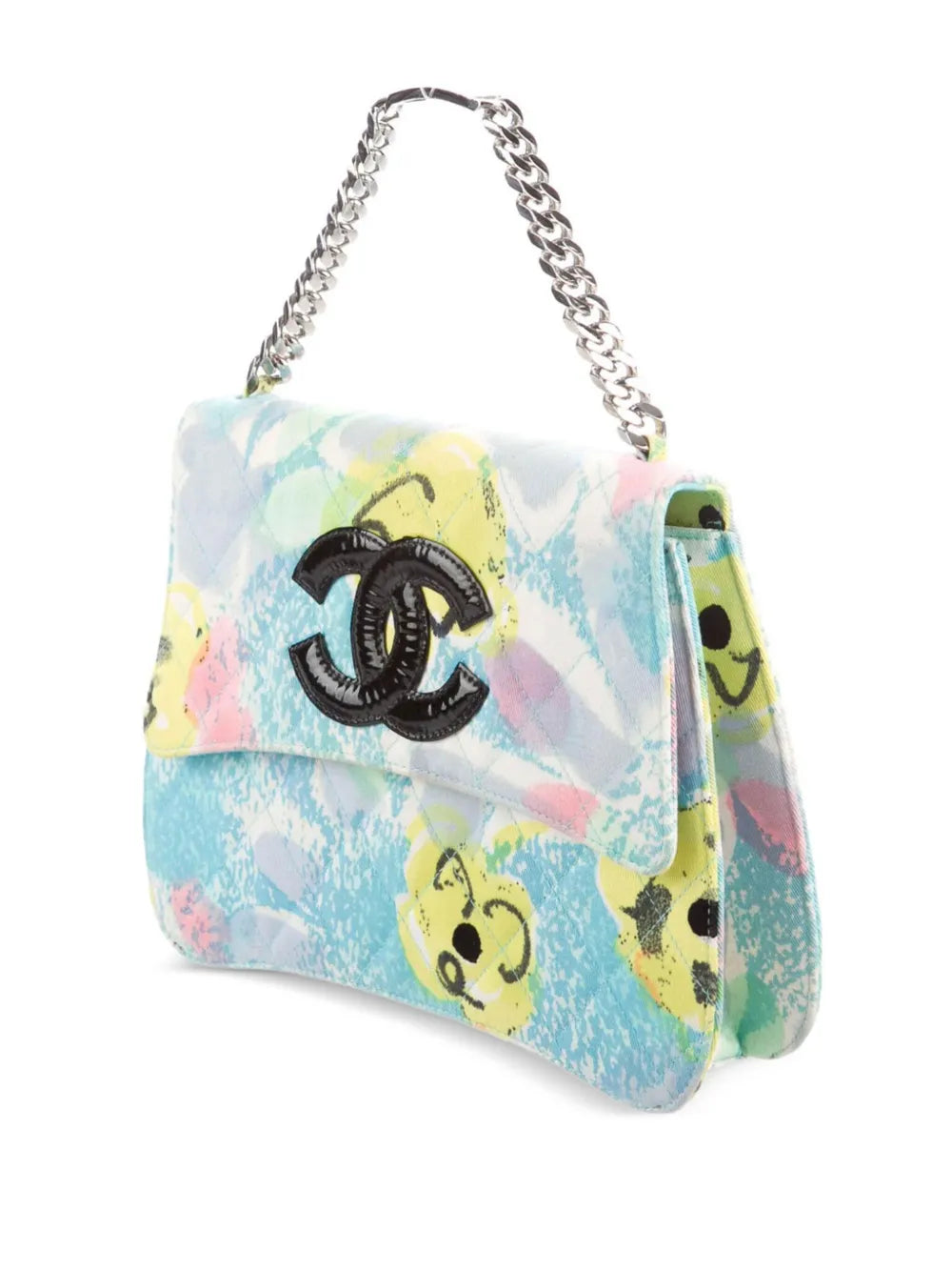 Pre-OwnedCHANEL Pre-Owned1997 Floral Classic Flap tote bag
