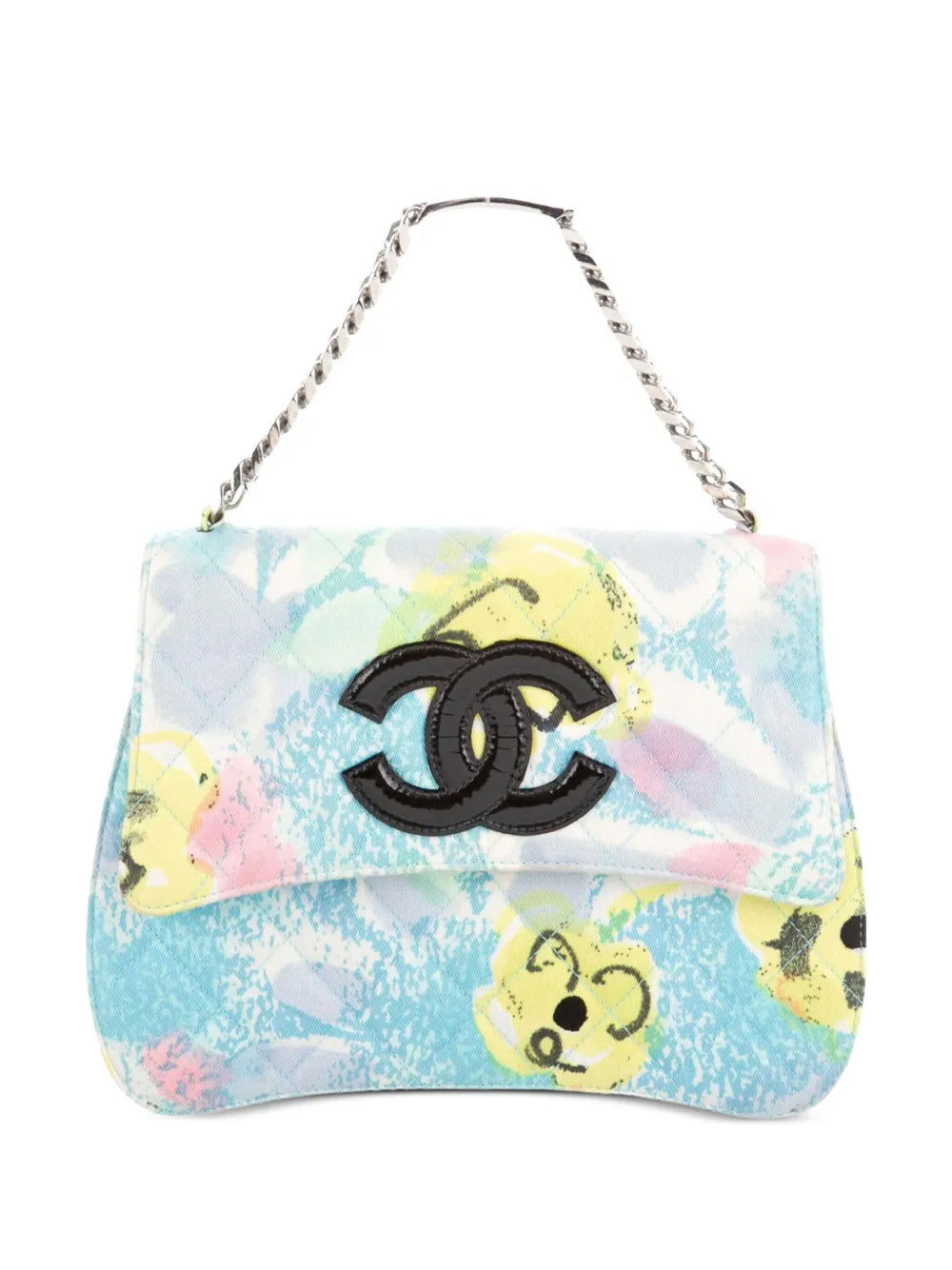 Pre-OwnedCHANEL Pre-Owned1997 Floral Classic Flap tote bag