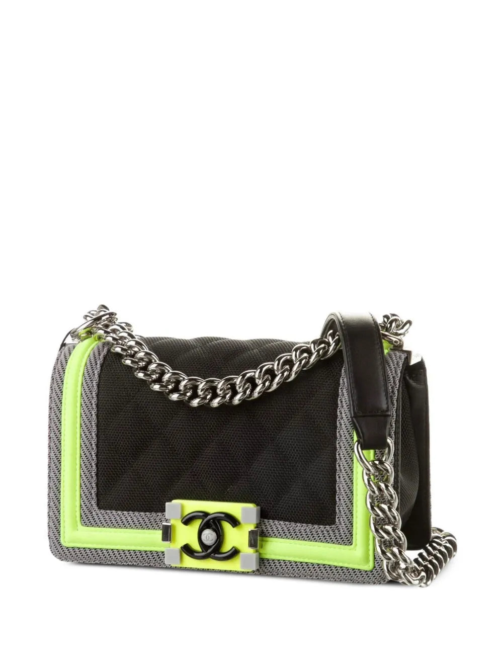Pre-OwnedCHANEL Pre-Owned2016 small Fluo Boy shoulder bag