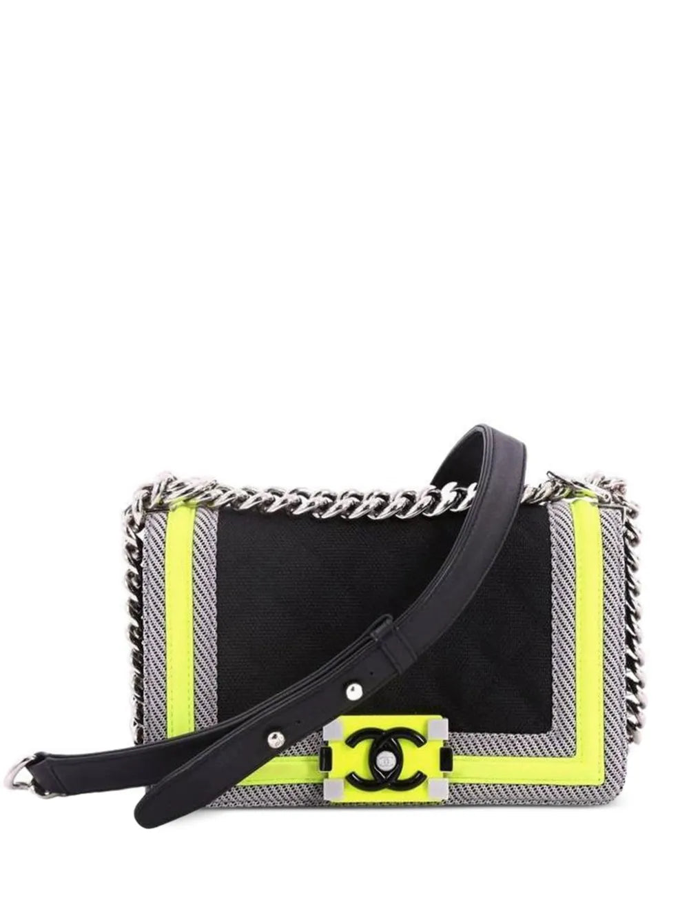 Pre-OwnedCHANEL Pre-Owned2016 small Fluo Boy shoulder bag