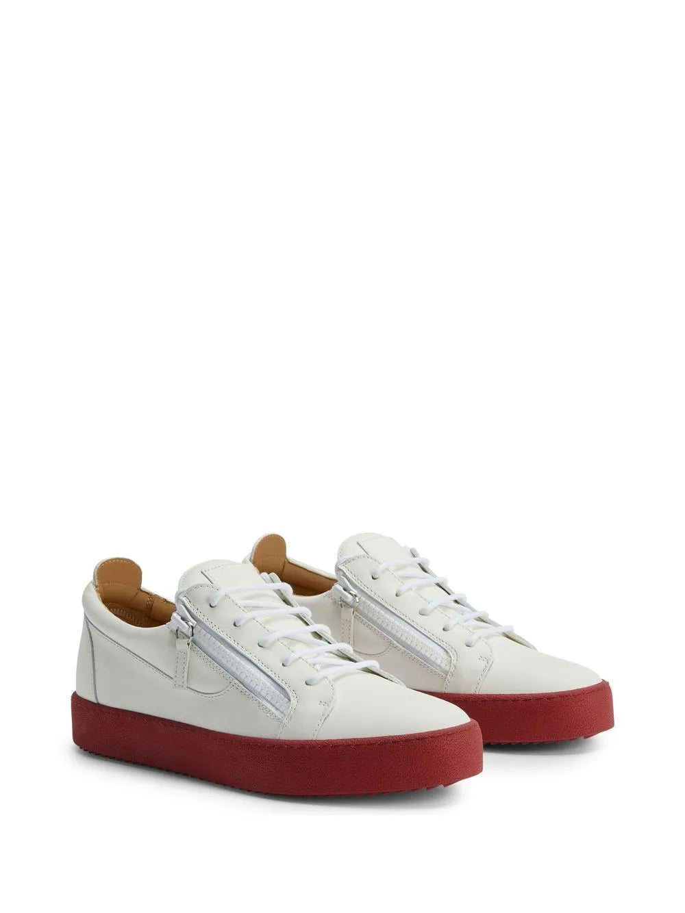 Giuseppe Zanotti Frankie Leather Low-Top Sneakers