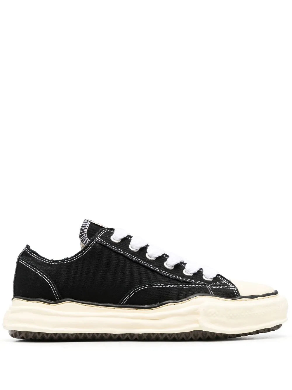 Maison Mihara Yasuhiro Logo-Patch Lace-Up Sneakers