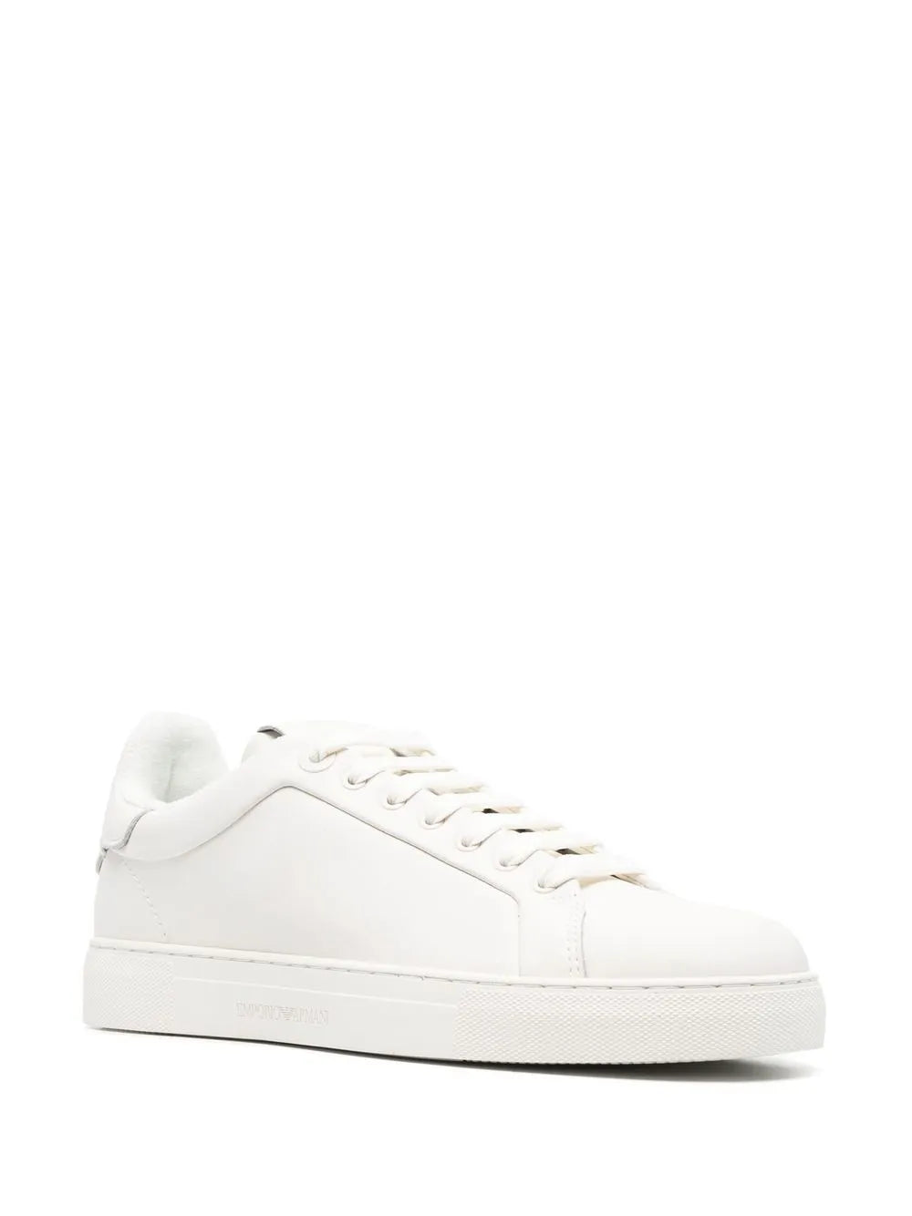 Emporio Armani Logo-Print Lace-Up Sneakers