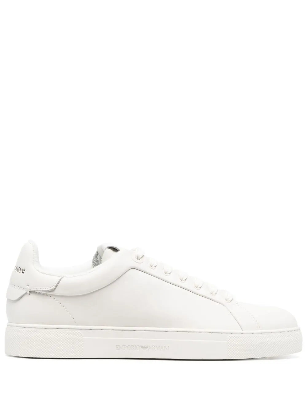 Emporio Armani Logo-Print Lace-Up Sneakers