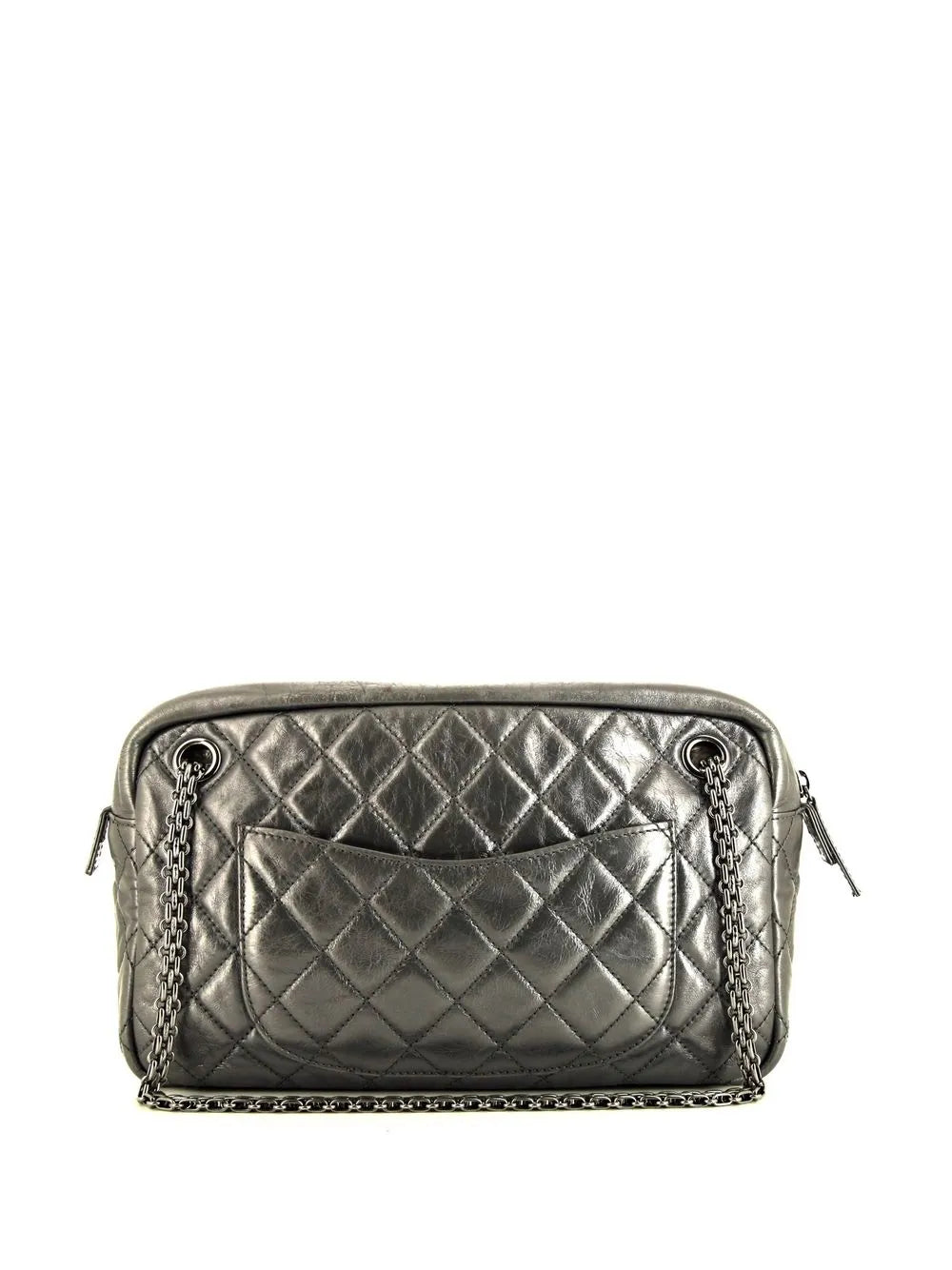 Pre-OwnedCHANEL Pre-OwnedCamera metallic leather shoulder bag