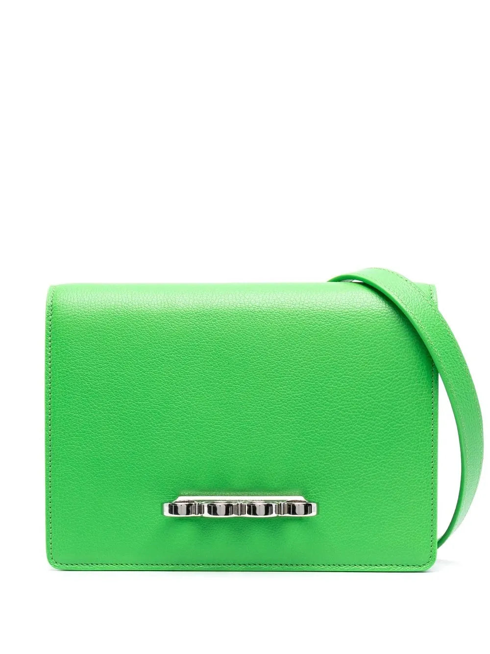 Alexander McQueenFour Ring leather shoulder bag