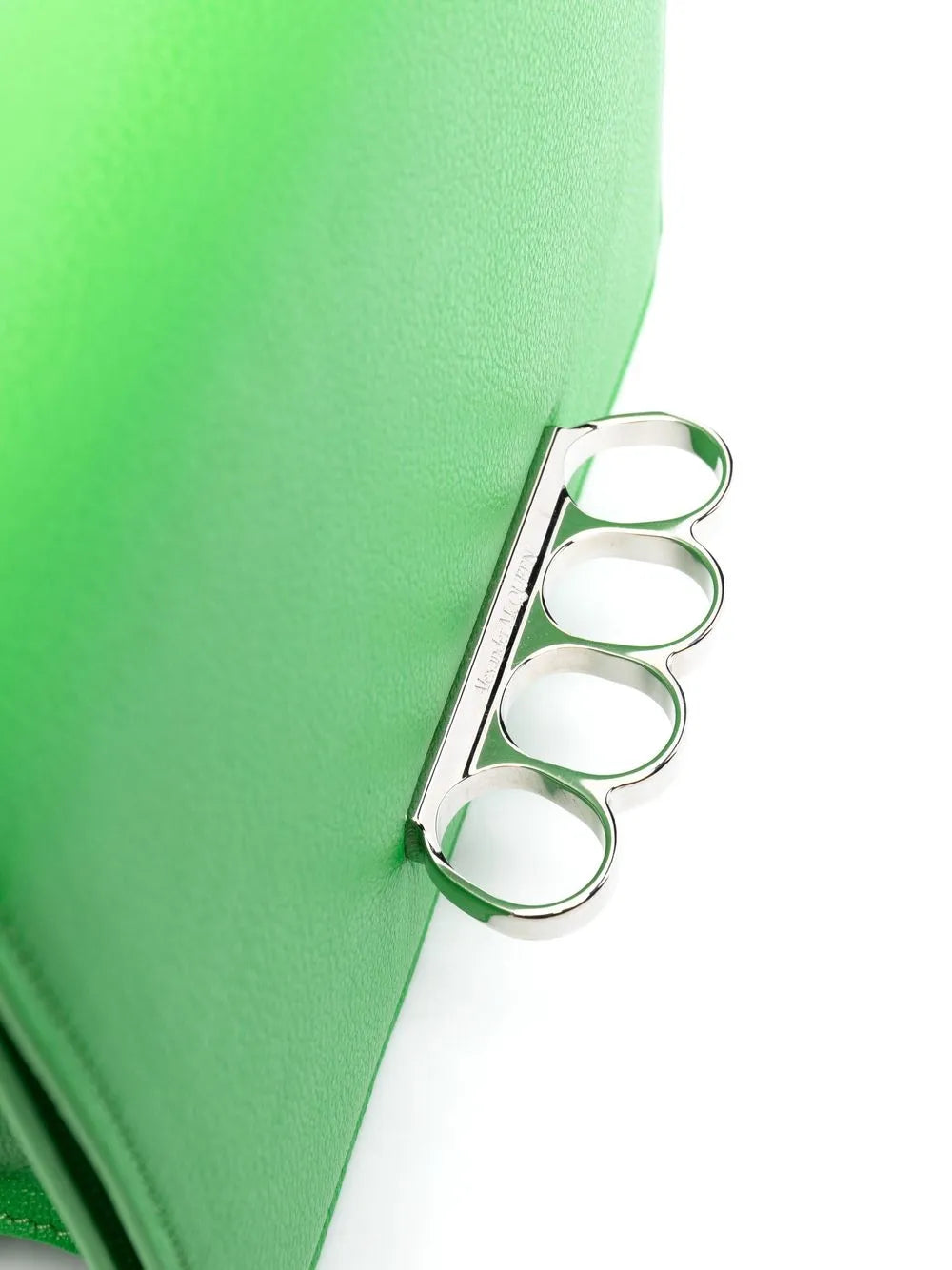 Alexander McQueenFour Ring leather shoulder bag