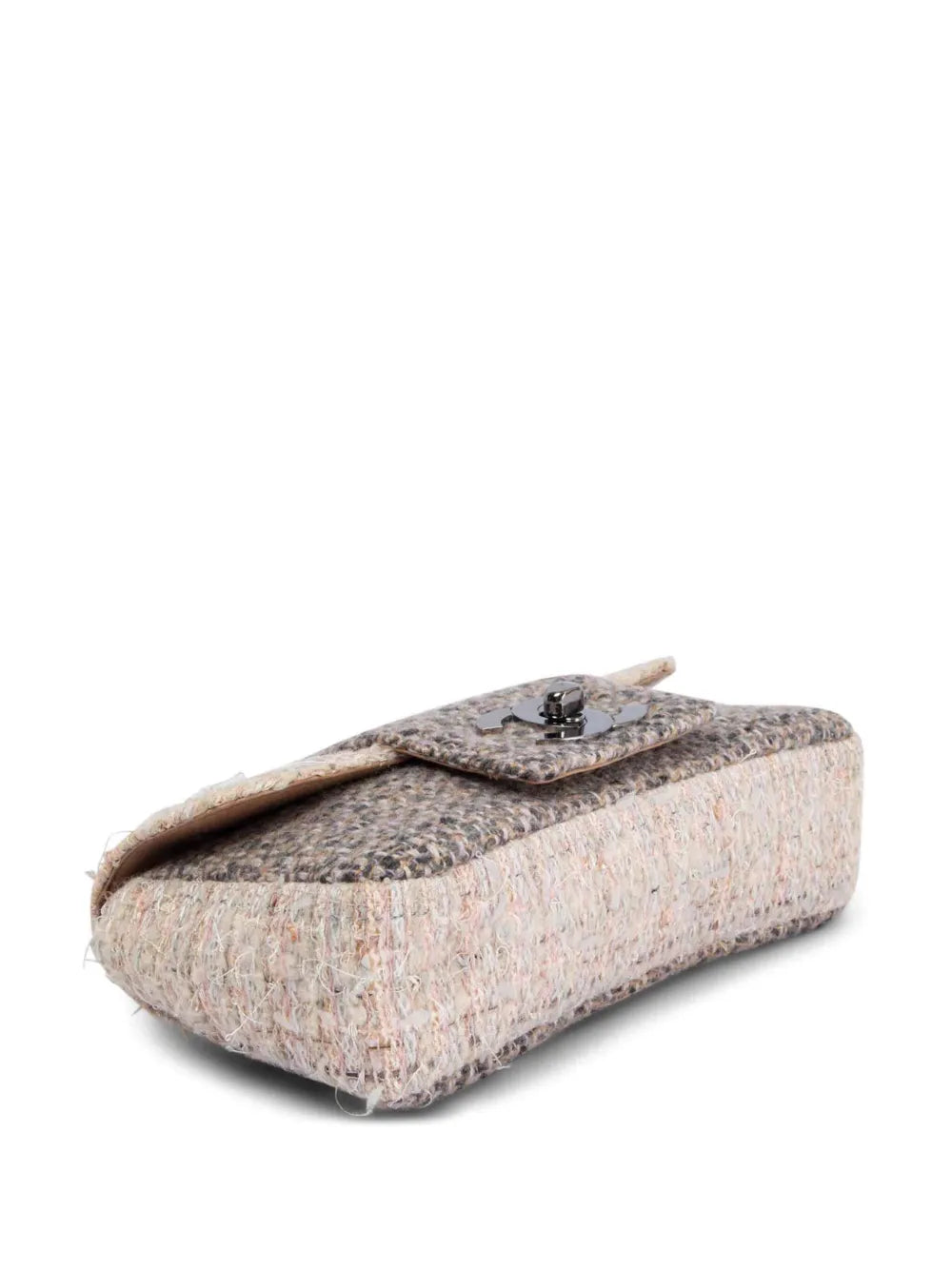 Pre-OwnedCHANEL Pre-Owned2004 small Tweed Classic Flap shoulder bag