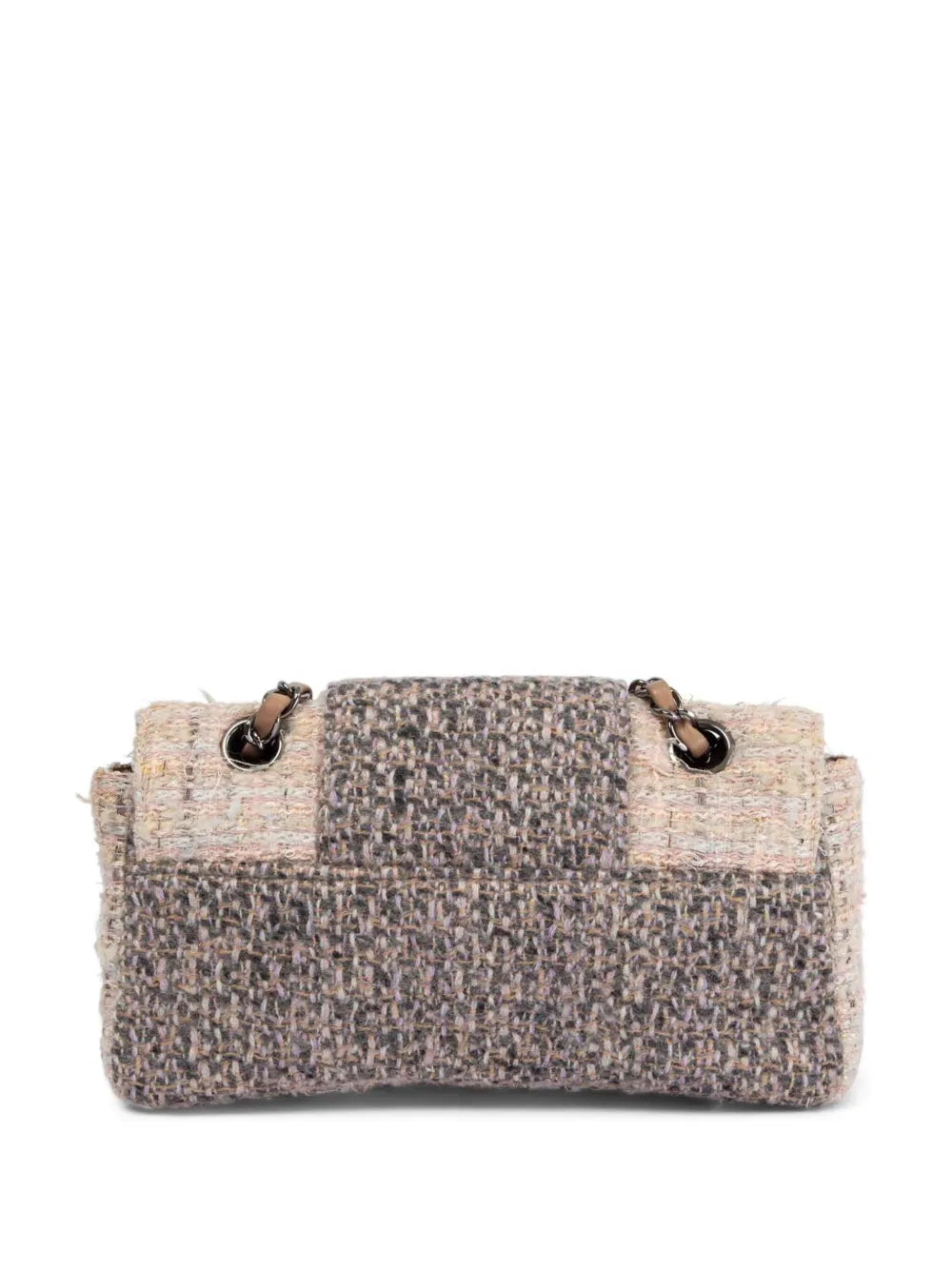 Pre-OwnedCHANEL Pre-Owned2004 small Tweed Classic Flap shoulder bag