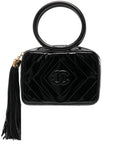 Pre-OwnedCHANEL Pre-Owned1990 Tassel Chevron tote bag