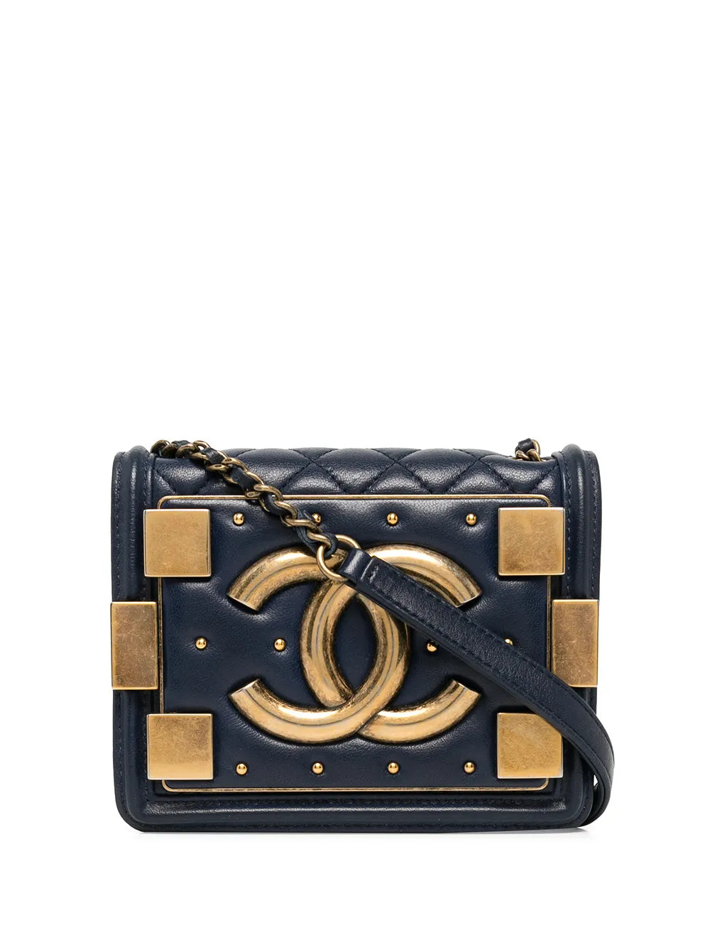 Pre-OwnedCHANEL Pre-Owned2016 Classic Flap Boy Brick mini crossbody bag