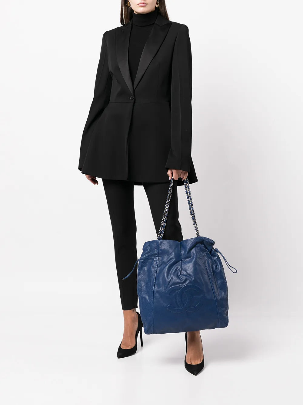 Pre-OwnedCHANEL Pre-OwnedTimeless Faux-Drawstring tote bag