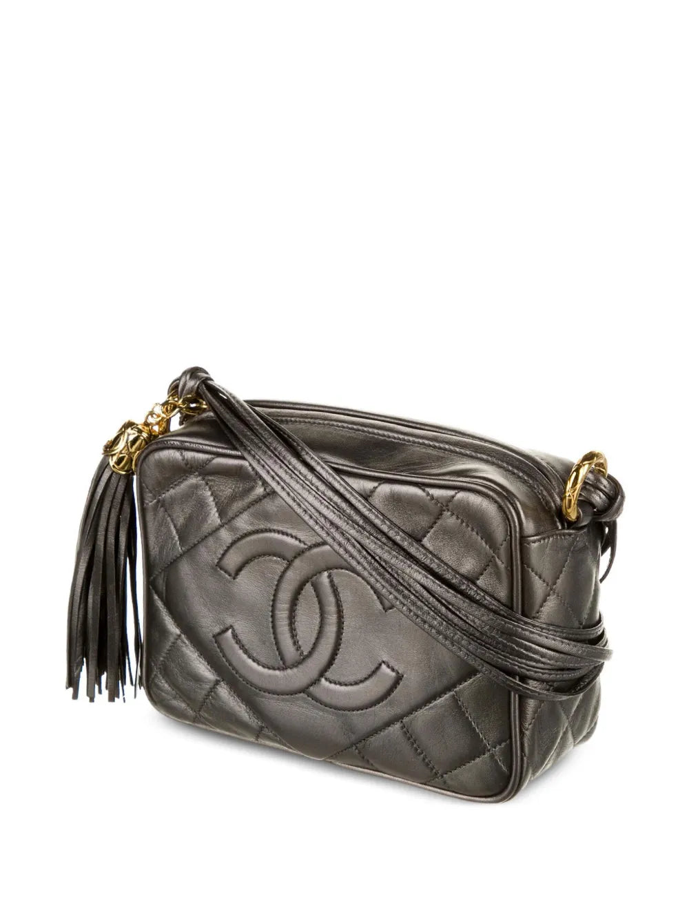 Pre-OwnedCHANEL Pre-Owned1989-1991 quilted camera bag