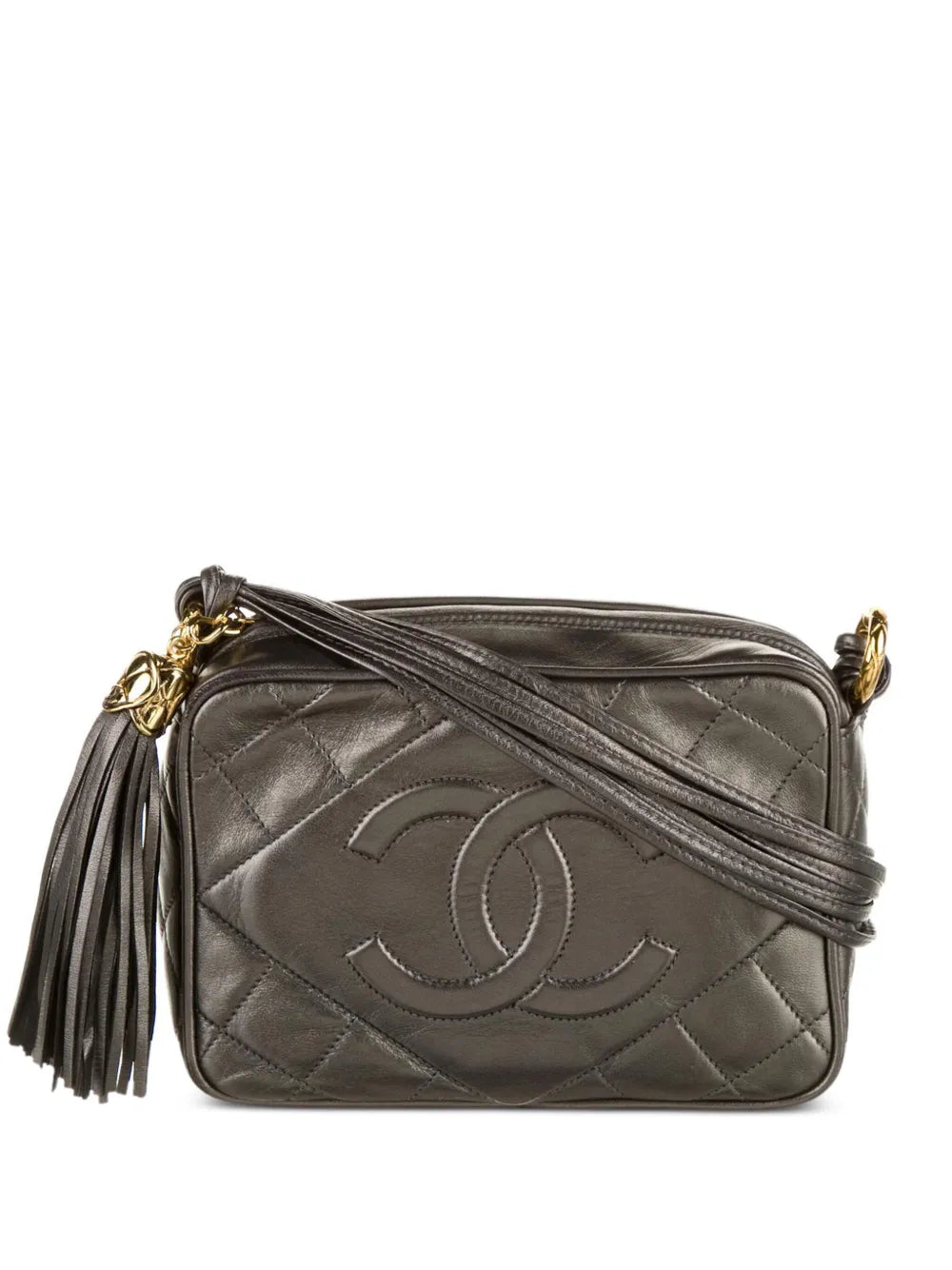 Pre-OwnedCHANEL Pre-Owned1989-1991 quilted camera bag