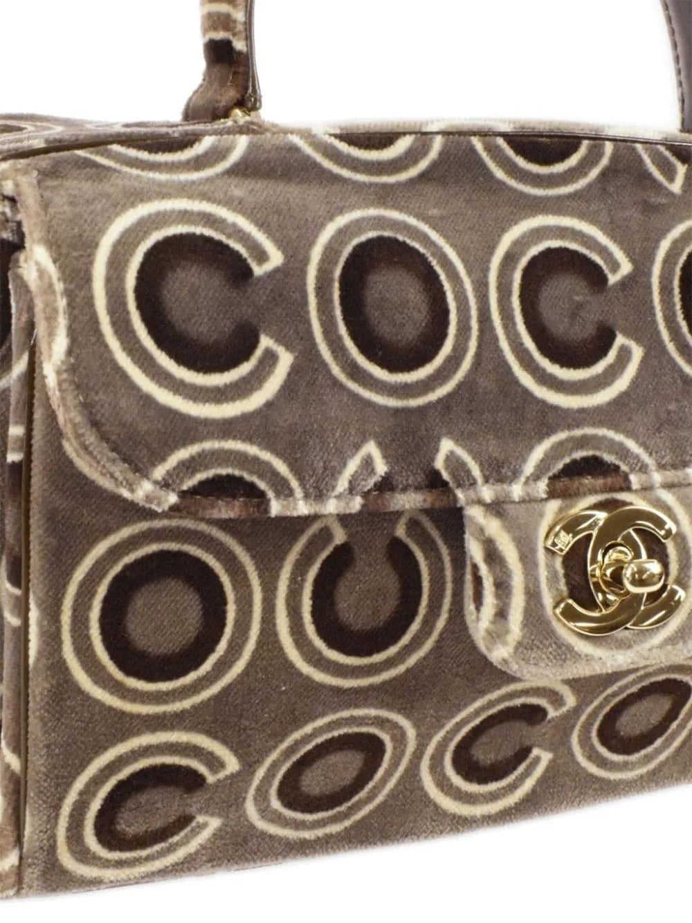 Pre-OwnedCHANEL Pre-Owned2000-2001 Coco top-handle bag