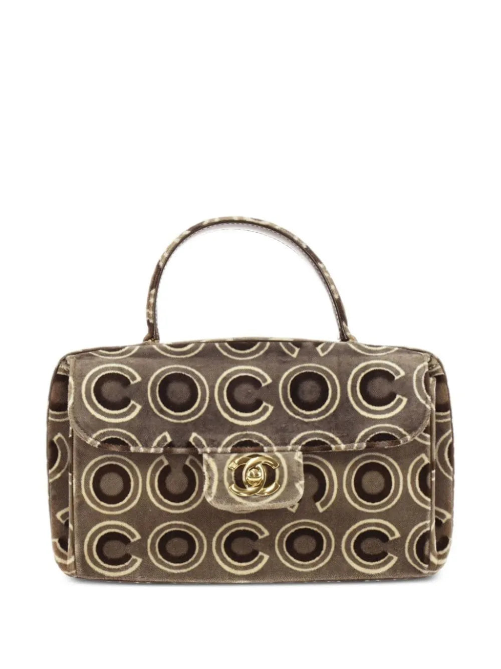 Pre-OwnedCHANEL Pre-Owned2000-2001 Coco top-handle bag