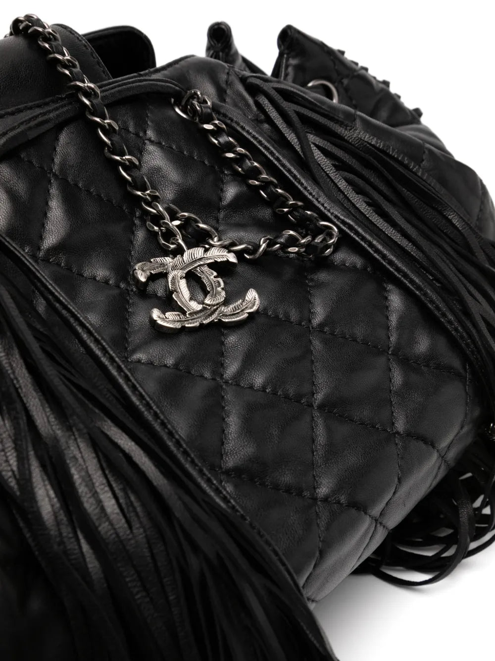 Pre-OwnedCHANEL Pre-Owned2014 Western Fringe shoulder bag