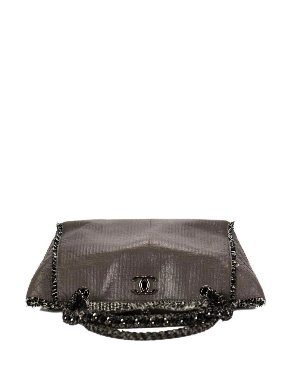 Pre-OwnedCHANEL Pre-Ownedlimited edition fringed tote bag