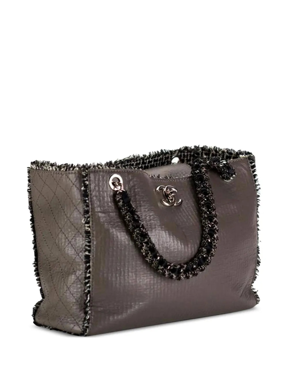 Pre-OwnedCHANEL Pre-Ownedlimited edition fringed tote bag