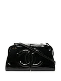 Pre-OwnedCHANEL Pre-OwnedSplit Frame logo shoulder bag