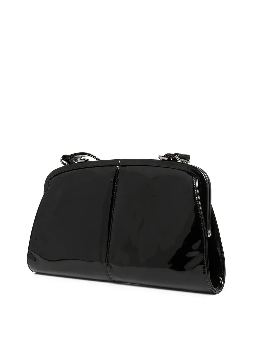 Pre-OwnedCHANEL Pre-OwnedSplit Frame logo shoulder bag