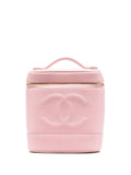 Pre-OwnedCHANEL Pre-Owned2004-2005 leather cosmetic case