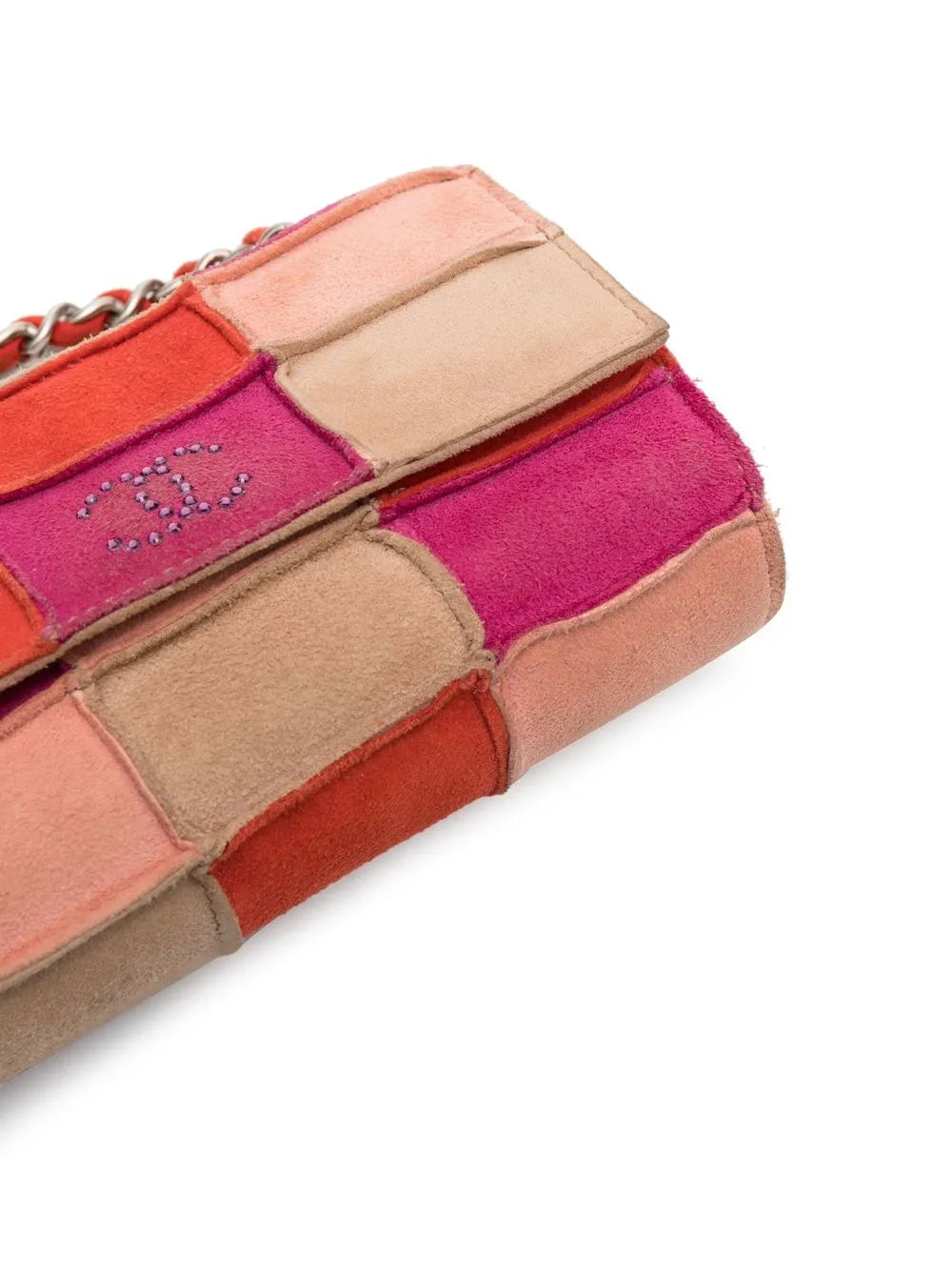 Pre-OwnedCHANEL Pre-Owned2004-2005 patchwork mini crossbody bag