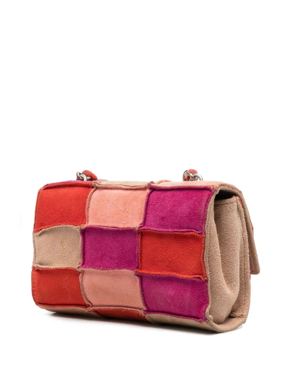 Pre-OwnedCHANEL Pre-Owned2004-2005 patchwork mini crossbody bag
