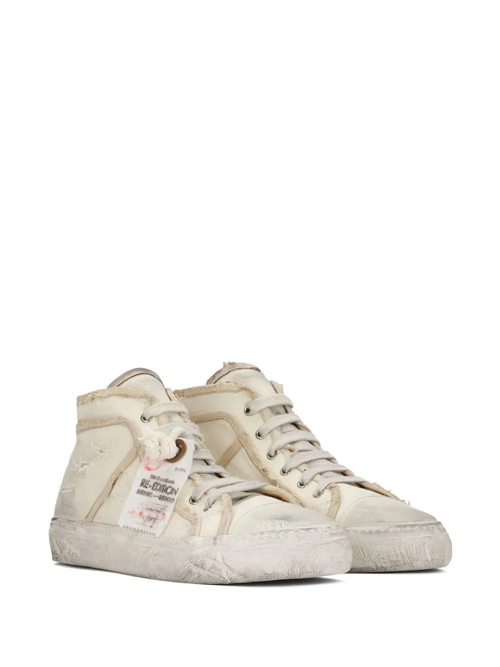 Dolce & Gabbana Lace-Up Mid-Top Sneakers