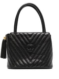 Pre-OwnedCHANEL Pre-Owned1992 CC V-stitch top-handle bag