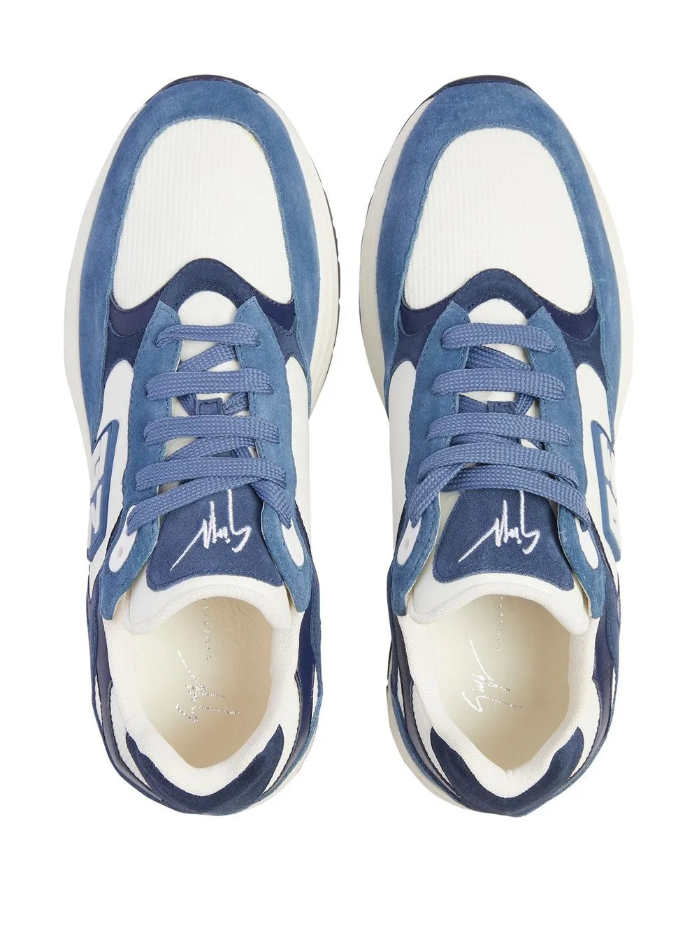 Giuseppe Zanotti New Gz Runner Lace-Up Low-Top Sneakers