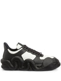 Giuseppe Zanotti Cobras Snake-Trimmed Low-Top Sneakers