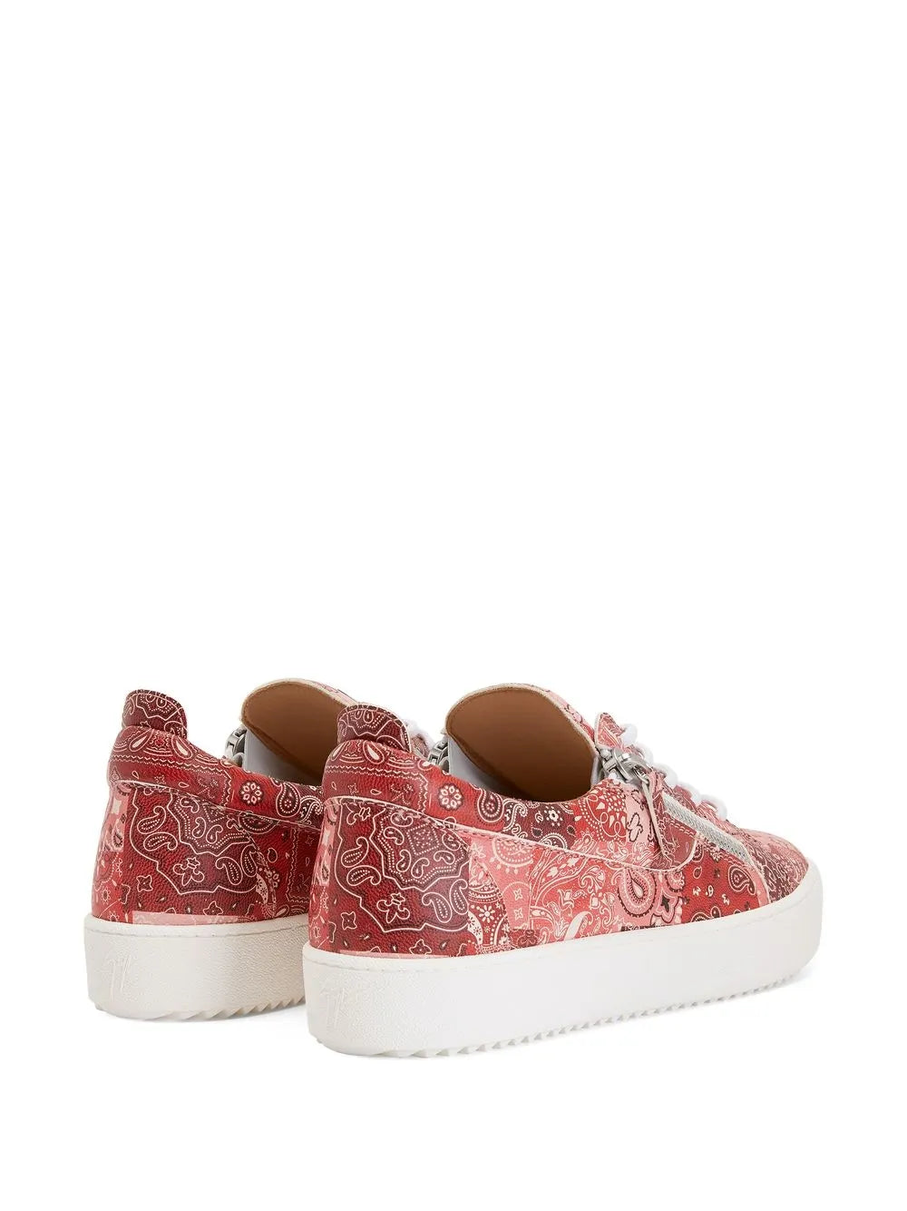 Giuseppe Zanotti Frankie Double-Zip Low-Top Sneakers