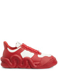 Giuseppe Zanotti Cobras Snake-Trimmed Low-Top Sneakers