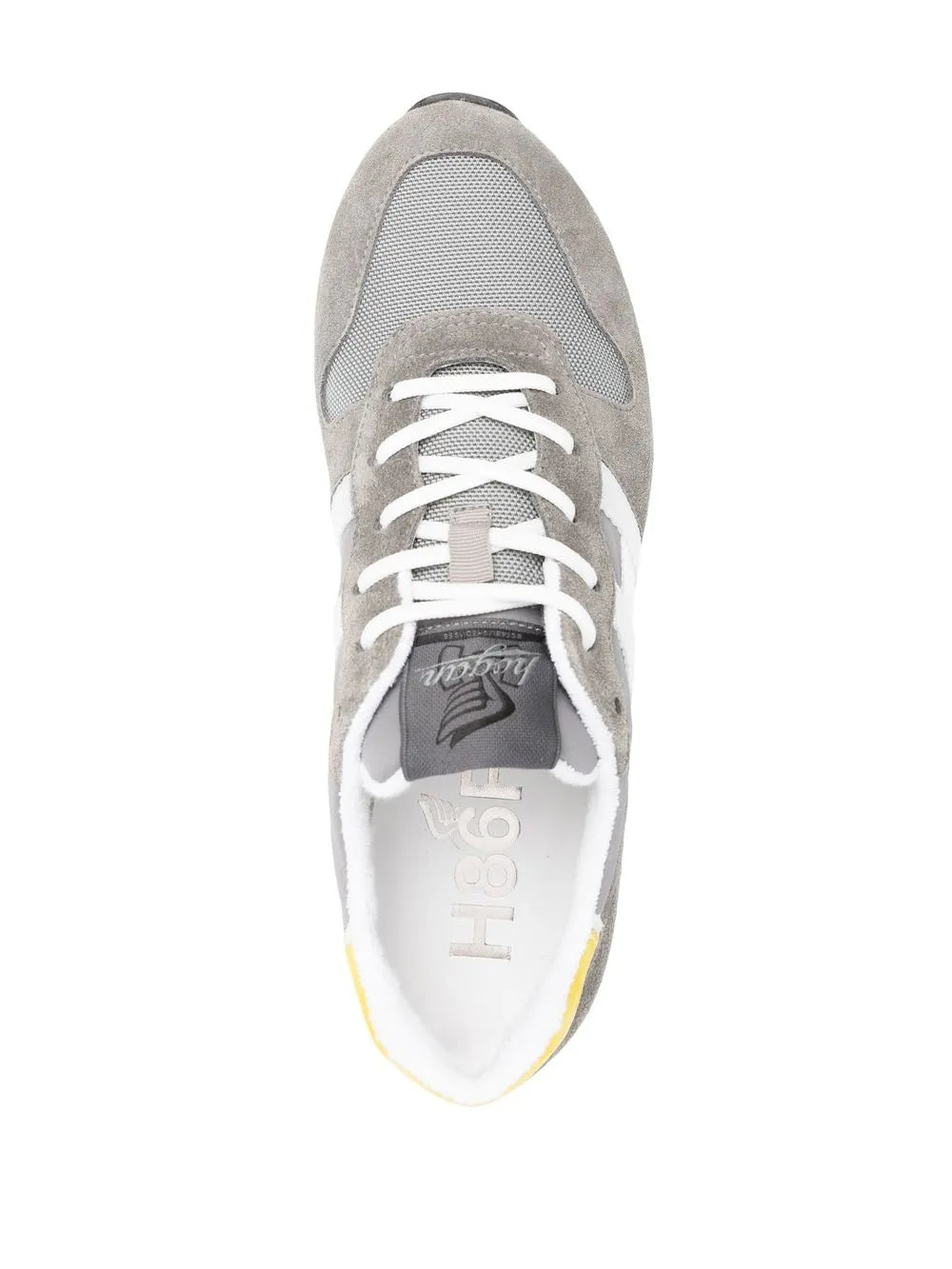 Hogan Panelled Suede Sneakers