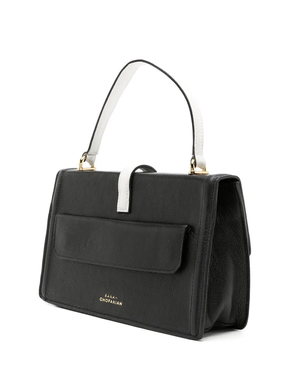 Sarah ChofakianBianchi two-tone crossbody bag