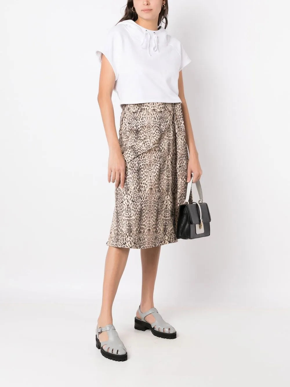 Sarah ChofakianBianchi two-tone crossbody bag