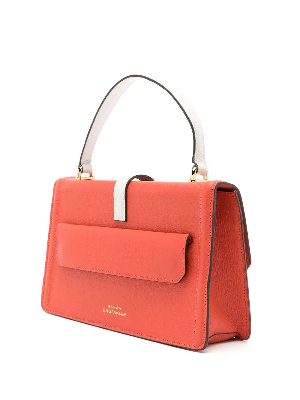 Sarah ChofakianBianchi two-tone crossbody bag