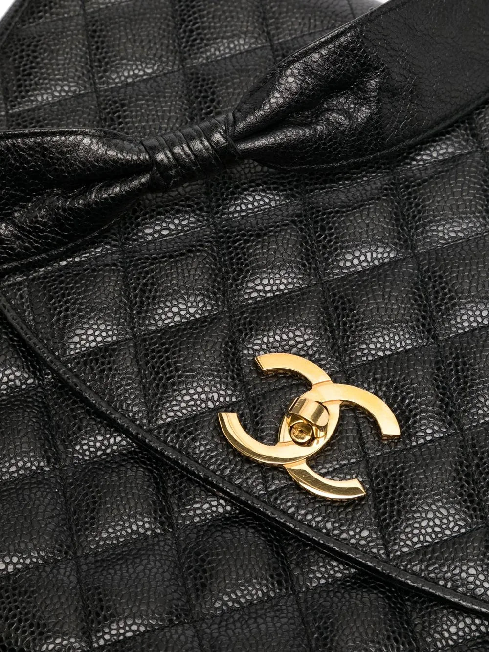 Pre-OwnedCHANEL Pre-Owned1992 CC Turn-lock diamond-quilted shoulder bag
