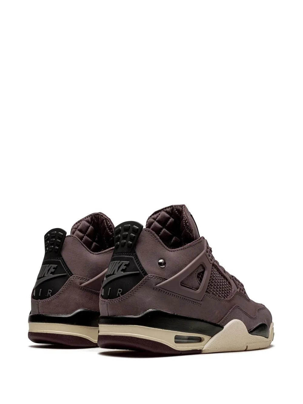 Jordan X A Ma Mani e Air Jordan 4 Violet Ore Sneakers