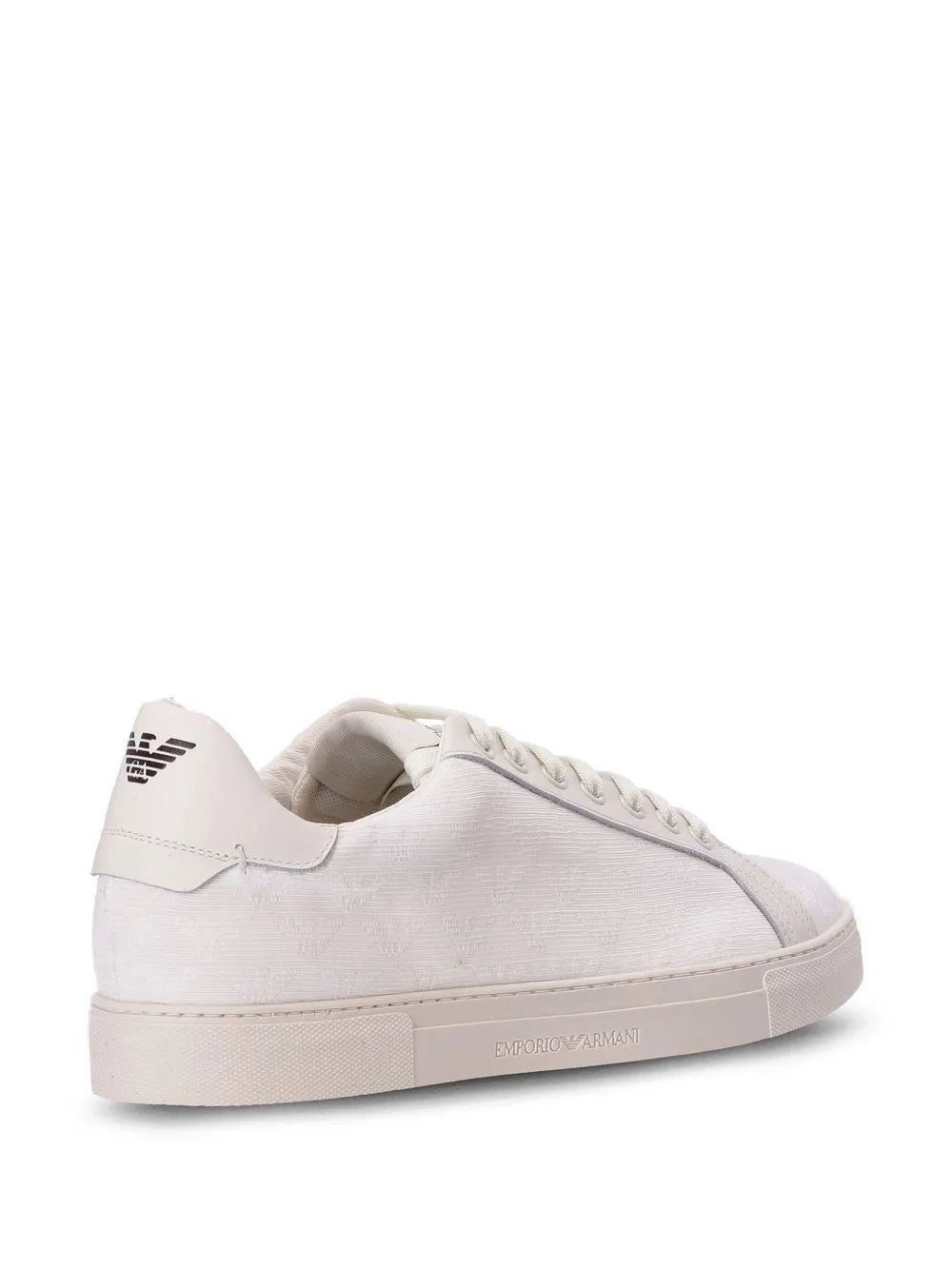 Emporio Armani Logo-Print Low-Top Sneakers