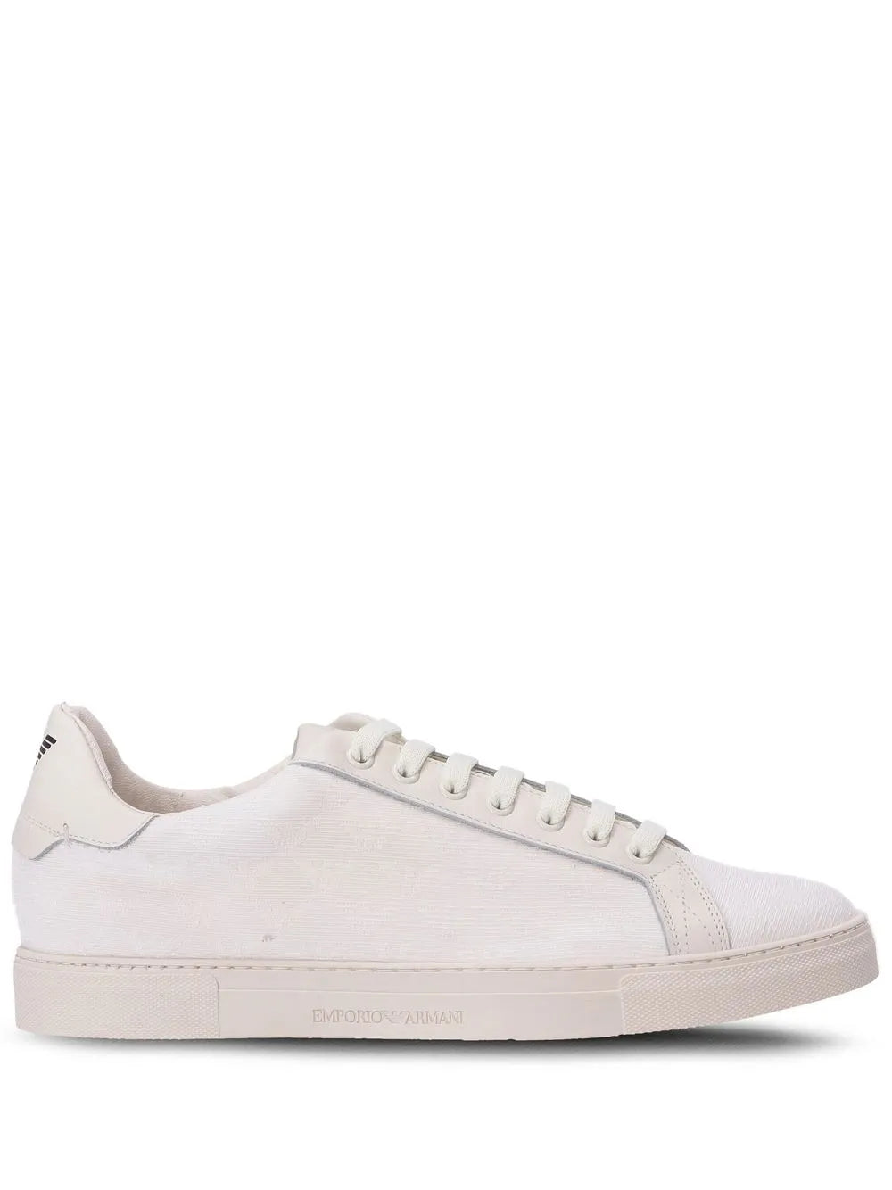 Emporio Armani Logo-Print Low-Top Sneakers