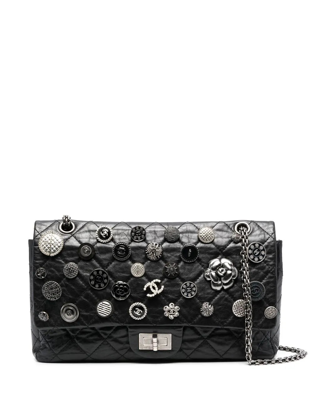 Pre-OwnedCHANEL Pre-Owned2009-2010 2.55 Double Flap shoulder bag