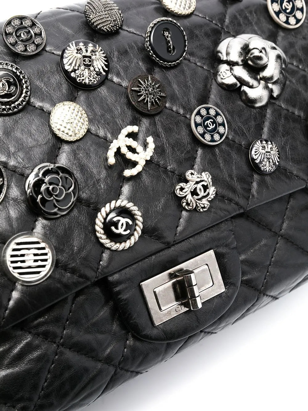 Pre-OwnedCHANEL Pre-Owned2009-2010 2.55 Double Flap shoulder bag