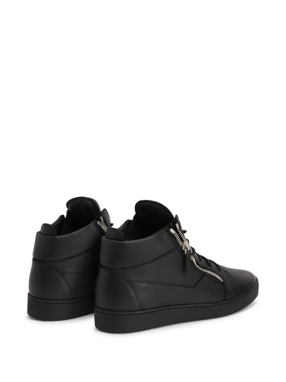 Giuseppe Zanotti Kriss Leather Mid-Top Sneakers