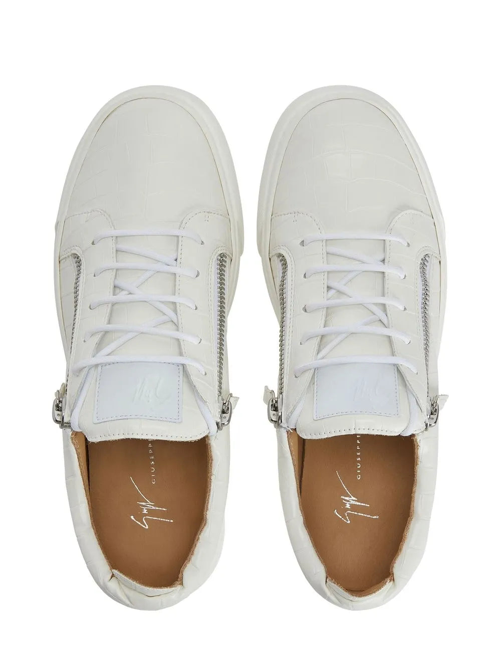 Giuseppe Zanotti Frankie Double-Zip Low-Top Sneakers