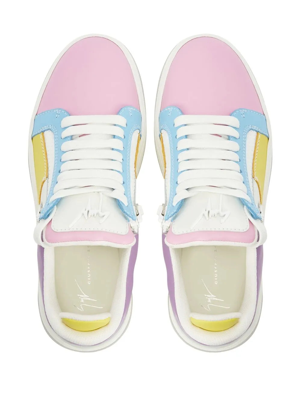 Giuseppe Zanotti Gz94 Double-Zip Low-Top Sneakers